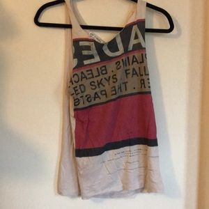 All saints cut off tee